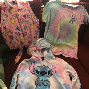 Lot of stitch shirts
